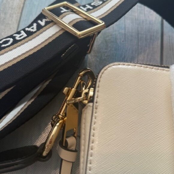 NWT Marc Jacobs "The Snapshot" crossbody bag in calf leather NEW CLOUD MULTI - Picture 11 of 16